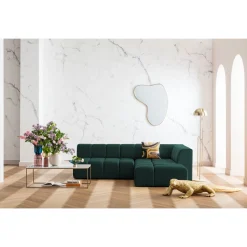 KARE Design Canapés D'Angle|Canapés D Angle Belami Vert Fonce Droite 265Cm