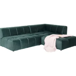 KARE Design Canapés D'Angle|Canapés D Angle Belami Vert Fonce Droite 265Cm