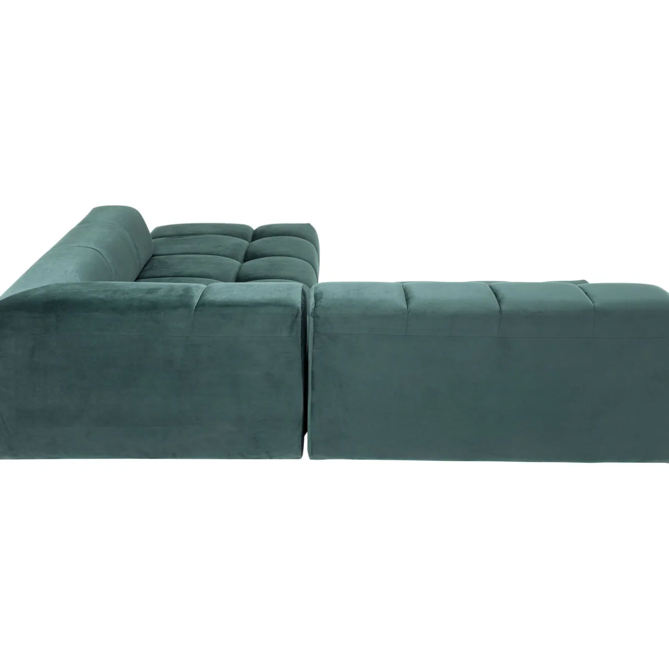 KARE Design Canapés D'Angle|Canapés D Angle Belami Vert Fonce Droite 265Cm