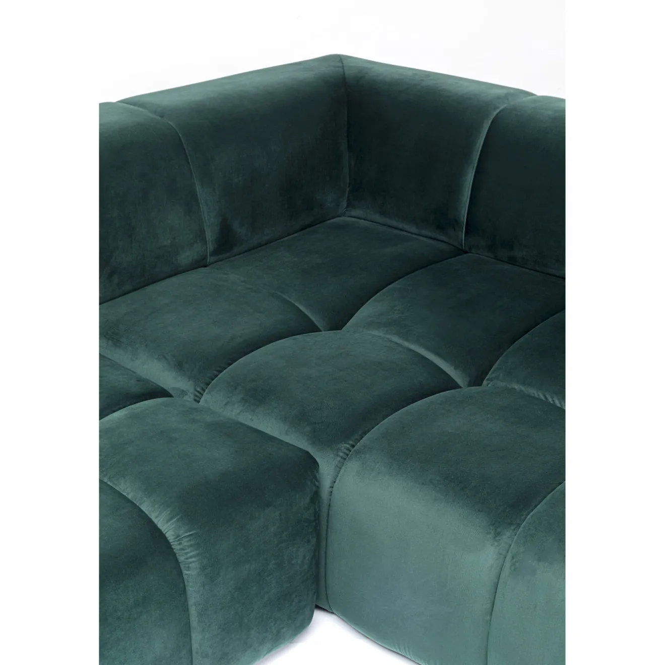 KARE Design Canapés D'Angle|Canapés D Angle Belami Vert Fonce Droite 265Cm