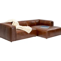 KARE Design Canapés D'Angle|Canapés D Angle Cubetto Cuir Marron