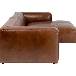 KARE Design Canapés D'Angle|Canapés D Angle Cubetto Cuir Marron