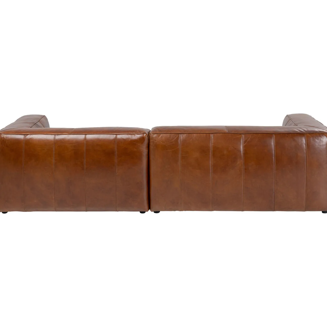 KARE Design Canapés D'Angle|Canapés D Angle Cubetto Cuir Marron