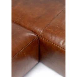 KARE Design Canapés D'Angle|Canapés D Angle Cubetto Cuir Marron