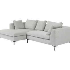 KARE Design Canapés D'Angle|Canapés D Angle Gianni Cord Gris Gauche