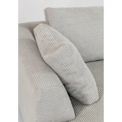 KARE Design Canapés D'Angle|Canapés D Angle Gianni Cord Gris Gauche