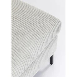 KARE Design Canapés D'Angle|Canapés D Angle Gianni Cord Gris Droite