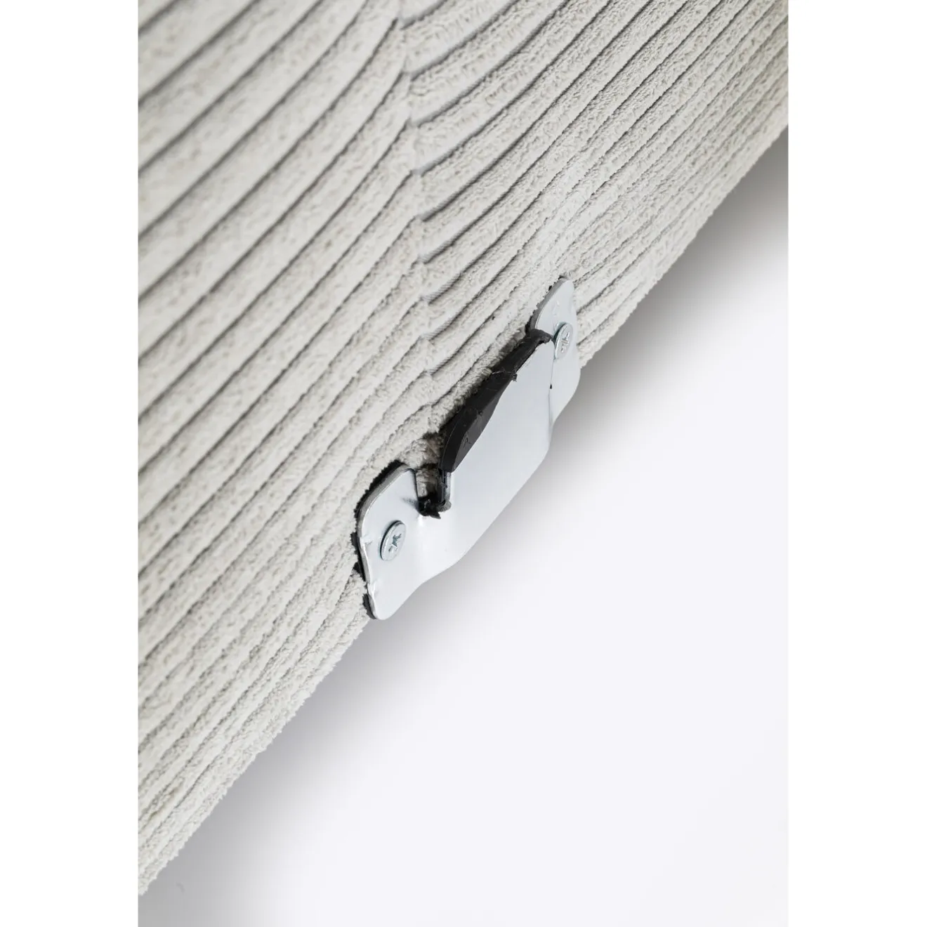 KARE Design Canapés D'Angle|Canapés D Angle Gianni Cord Gris Droite