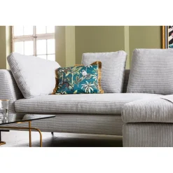 KARE Design Canapés D'Angle|Canapés D Angle Gianni Cord Gris Droite