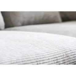 KARE Design Canapés D'Angle|Canapés D Angle Gianni Cord Gris Droite