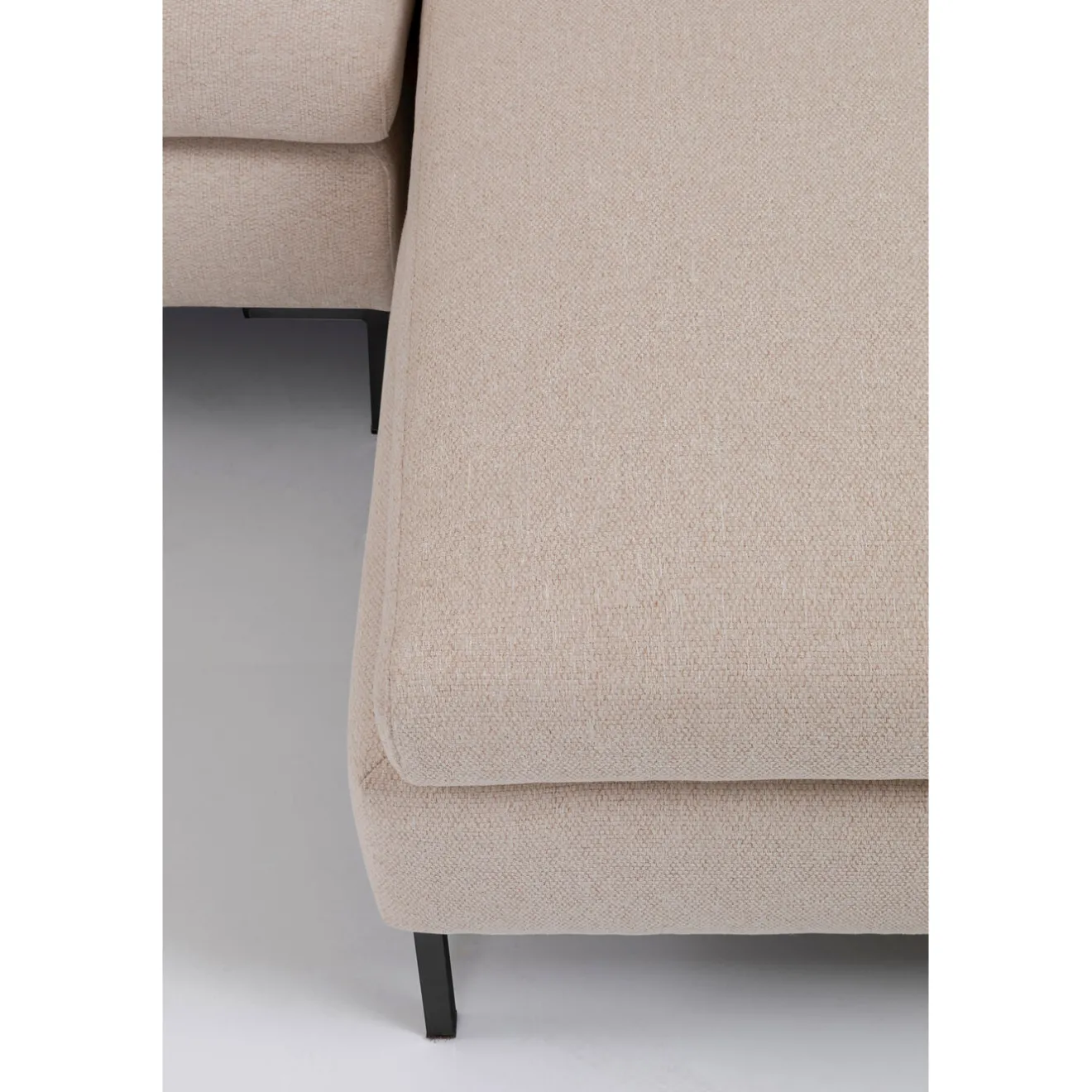 KARE Design Canapés D'Angle|Canapés D Angle Gianni Creme Droite