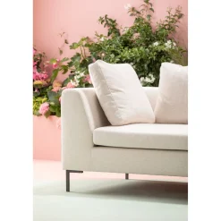 KARE Design Canapés D'Angle|Canapés D Angle Gianni Creme Droite