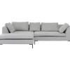 KARE Design Canapés D'Angle|Canapés D Angle Gianni Dolce Gris Clair Gauche