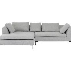 KARE Design Canapés D'Angle|Canapés D Angle Gianni Dolce Gris Clair Gauche