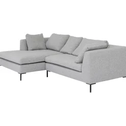 KARE Design Canapés D'Angle|Canapés D Angle Gianni Dolce Gris Clair Gauche