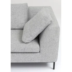 KARE Design Canapés D'Angle|Canapés D Angle Gianni Dolce Gris Clair Gauche