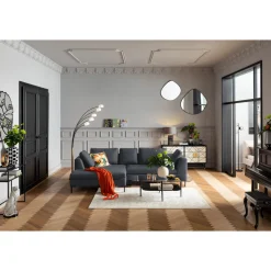 KARE Design Canapés D'Angle|Canapés D Angle Gianni Dolce Gris Fonce Gauche