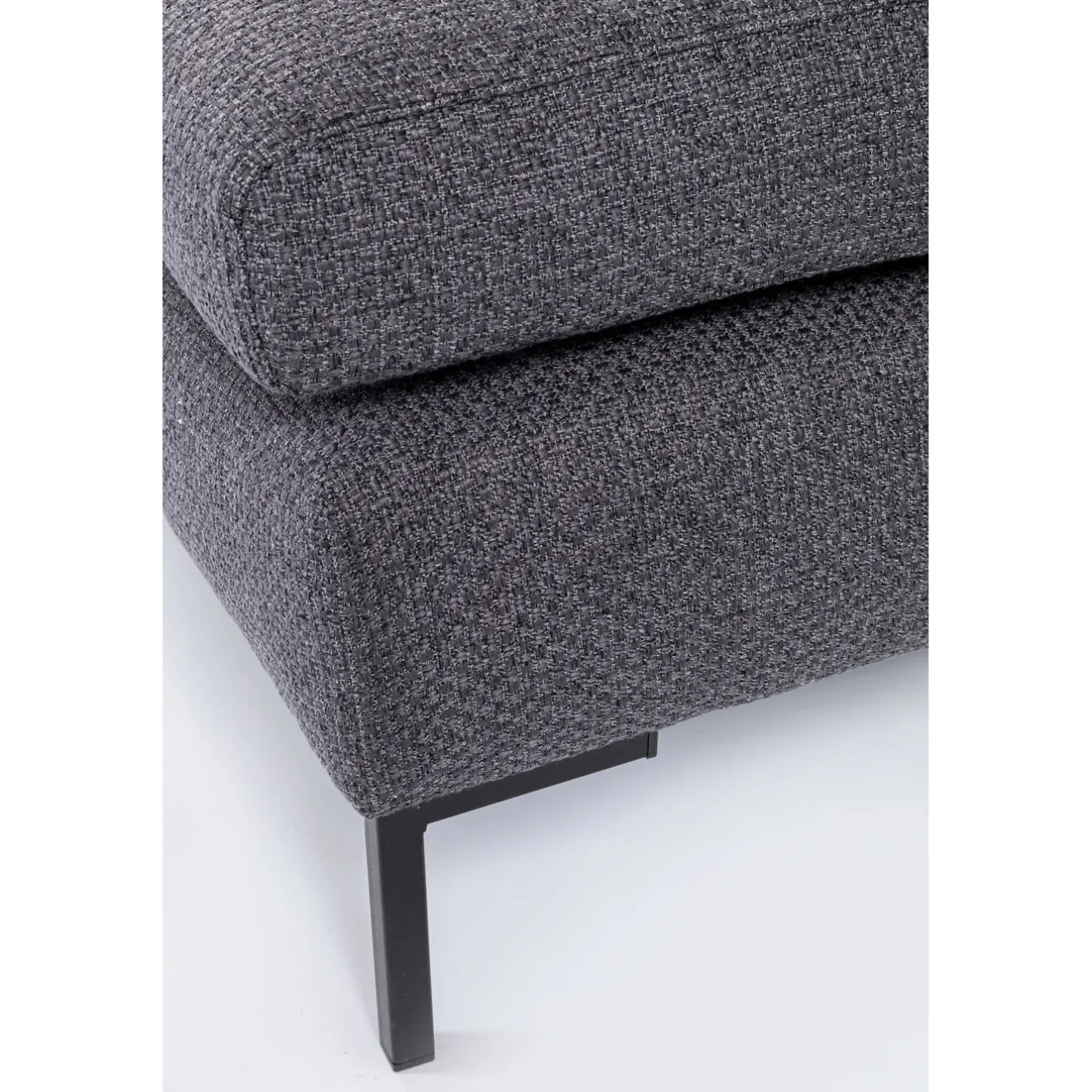 KARE Design Canapés D'Angle|Canapés D Angle Gianni Dolce Gris Fonce Gauche