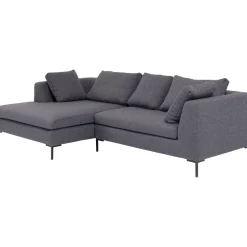 KARE Design Canapés D'Angle|Canapés D Angle Gianni Dolce Gris Fonce Gauche