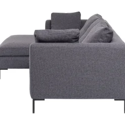 KARE Design Canapés D'Angle|Canapés D Angle Gianni Dolce Gris Fonce Gauche