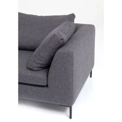 KARE Design Canapés D'Angle|Canapés D Angle Gianni Dolce Gris Fonce Gauche