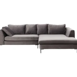 KARE Design Canapés D'Angle|Canapés D Angle Gianni Droite Gris-Noir