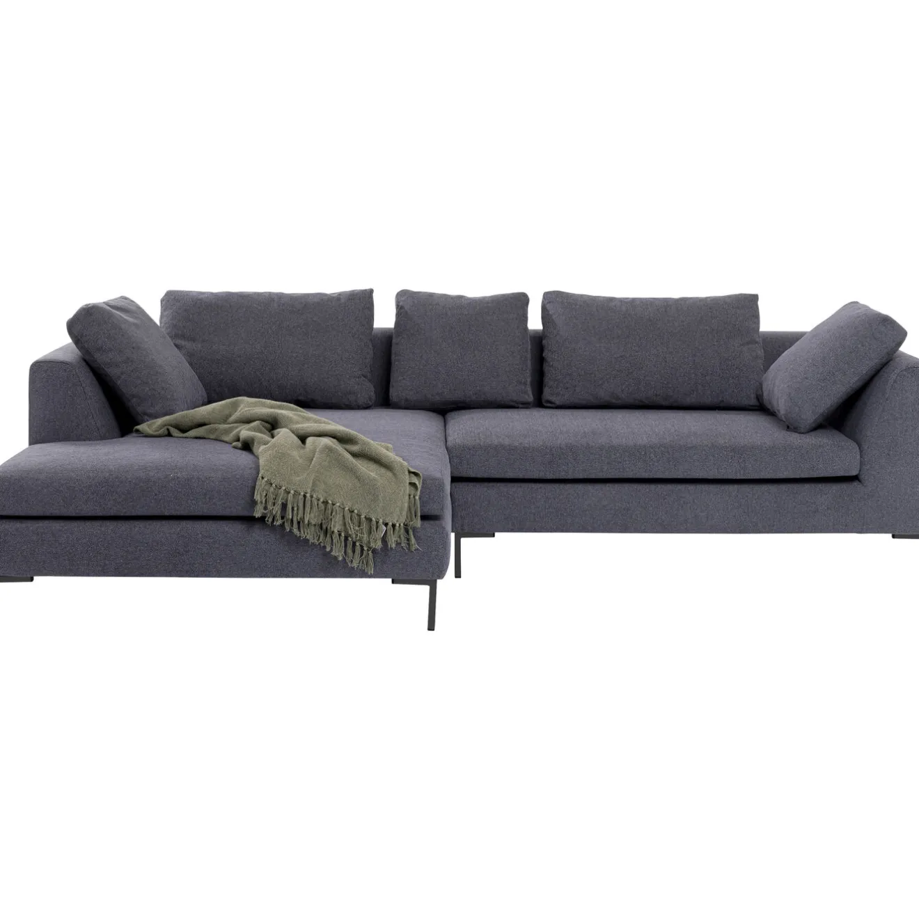 KARE Design Canapés D'Angle|Canapés D Angle Gianni Gris Gauche