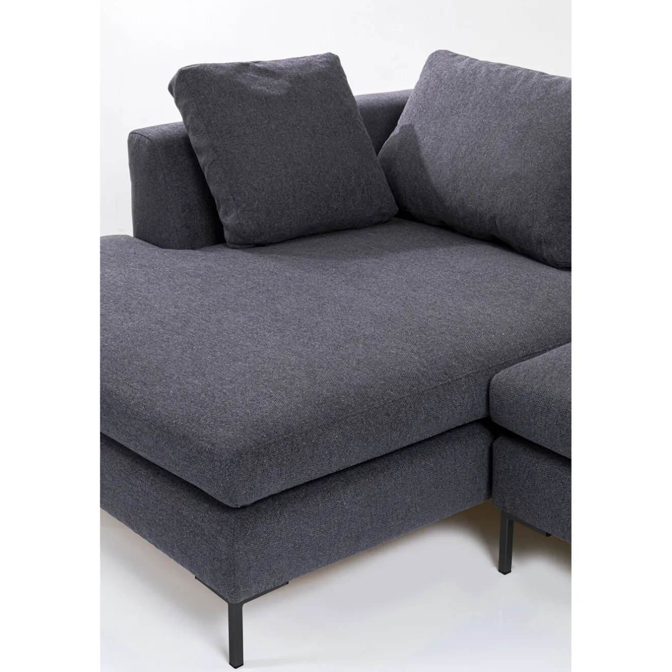 KARE Design Canapés D'Angle|Canapés D Angle Gianni Gris Gauche