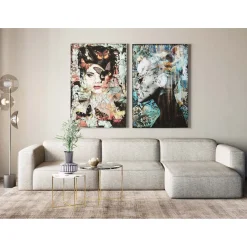 KARE Design Canapés D'Angle|Canapés D Angle Henry Creme Droite 285X170Cm