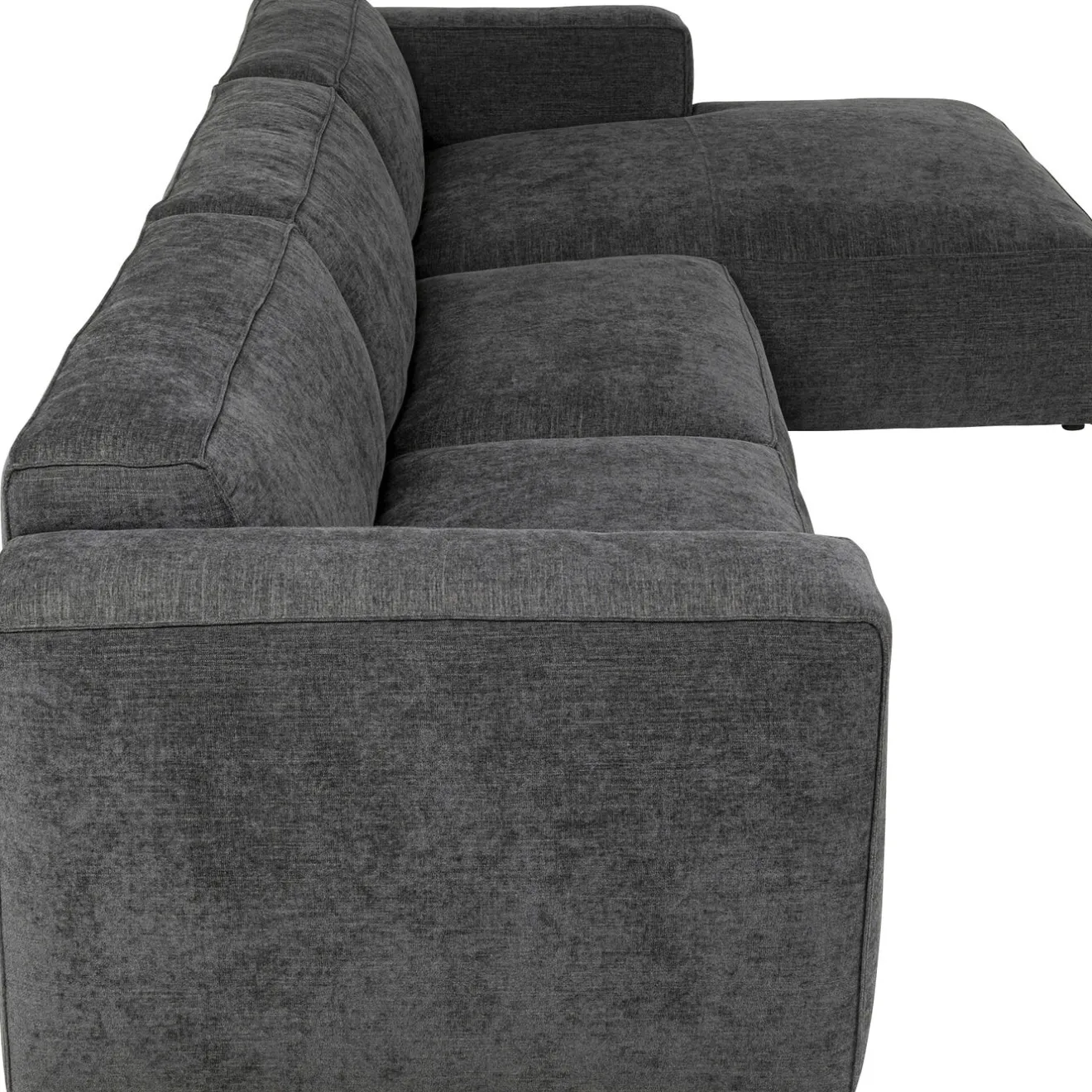 KARE Design Canapés D'Angle|Canapés D Angle Henry Gris Droite 335X170Cm