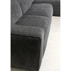 KARE Design Canapés D'Angle|Canapés D Angle Henry Gris Droite 335X170Cm