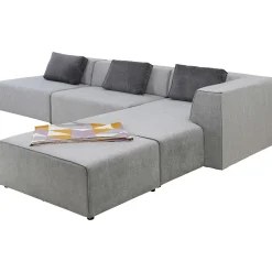 KARE Design Canapés D'Angle|Canapés D Angle Infinity Atlanta Gris Droite