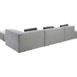 KARE Design Canapés D'Angle|Canapés D Angle Infinity Atlanta Gris Droite