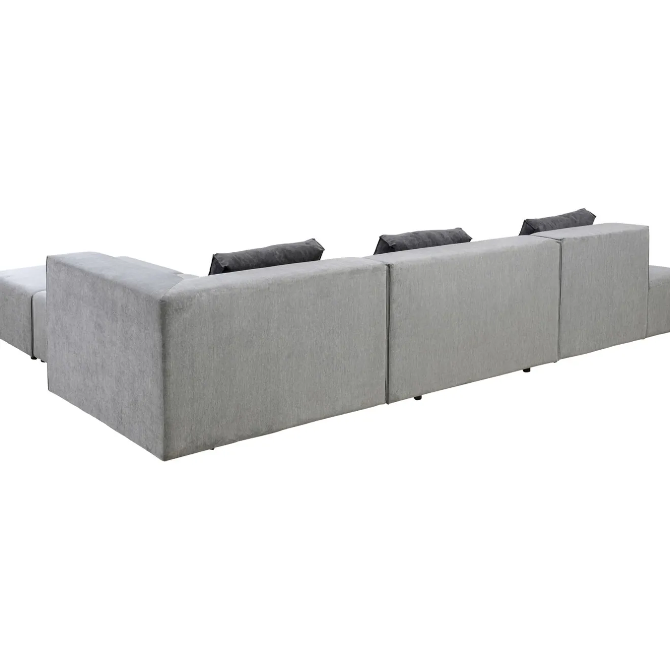 KARE Design Canapés D'Angle|Canapés D Angle Infinity Atlanta Gris Droite