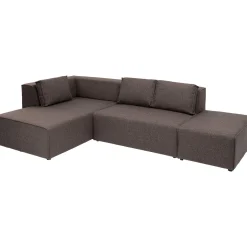 KARE Design Canapés D'Angle|Canapés D Angle Infinity Dolce Marron Gauche