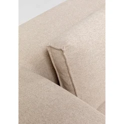 KARE Design Canapés D'Angle|Canapés D Angle Infinity Ottomane Creme Gauche