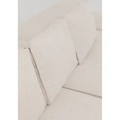 KARE Design Canapés D'Angle|Canapés D Angle Infinity Ottomane Creme Gauche