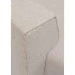 KARE Design Canapés D'Angle|Canapés D Angle Infinity Ottomane Creme Gauche