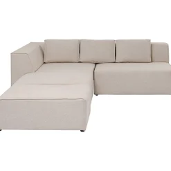 KARE Design Canapés D'Angle|Canapés D Angle Infinity Ottomane Creme Gauche