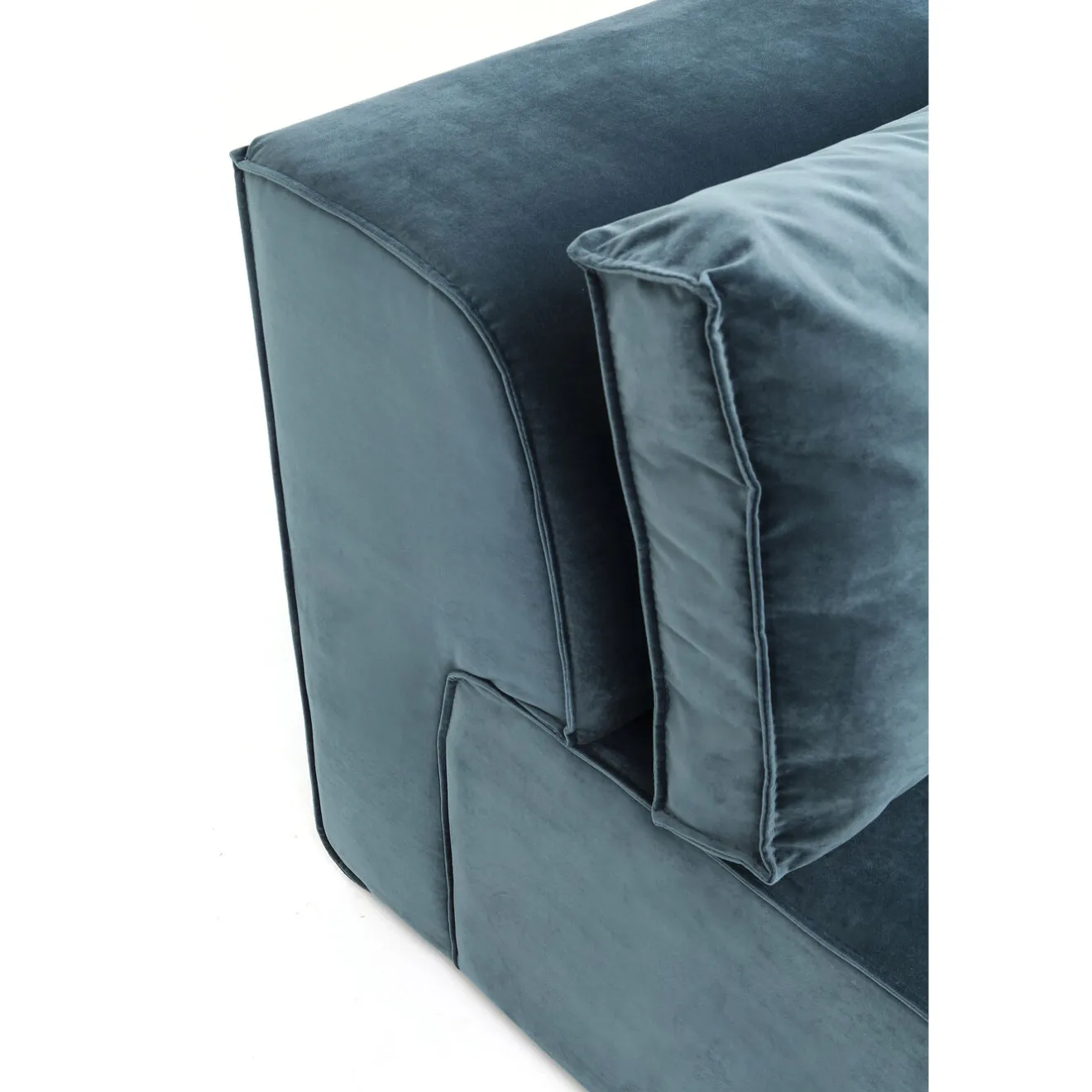 KARE Design Canapés D'Angle|Canapés D Angle Infinity Velours Ocean Droite