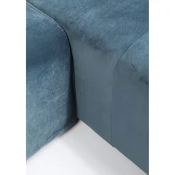 KARE Design Canapés D'Angle|Canapés D Angle Infinity Velours Ocean Droite