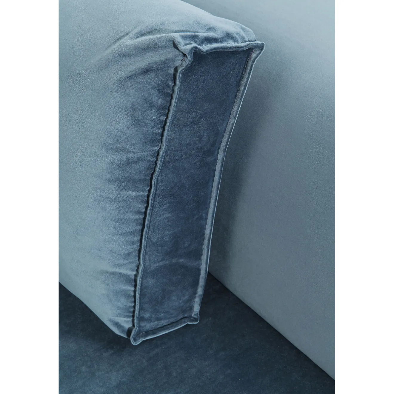 KARE Design Canapés D'Angle|Canapés D Angle Infinity Velours Ocean Droite