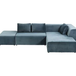 KARE Design Canapés D'Angle|Canapés D Angle Infinity Velours Ocean Droite