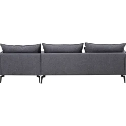 KARE Design Canapés D'Angle|Canapés D Angle Monza Droite Gris 296Cm