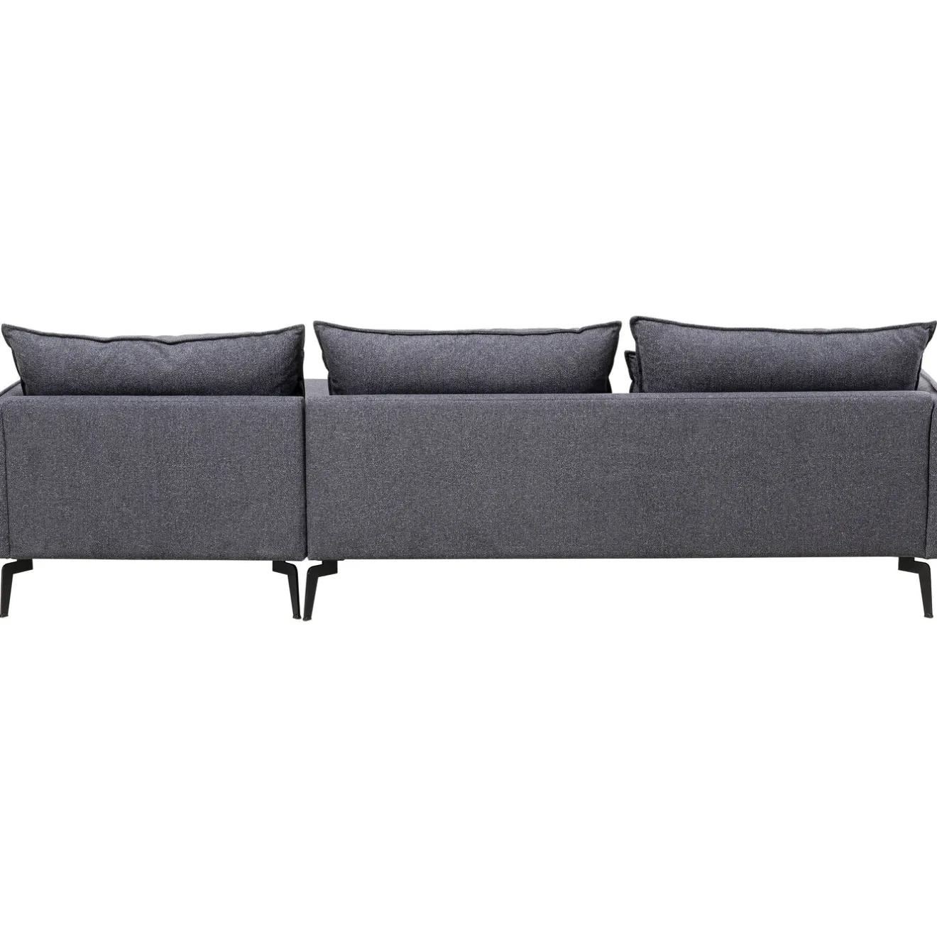 KARE Design Canapés D'Angle|Canapés D Angle Monza Droite Gris 296Cm