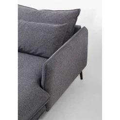 KARE Design Canapés D'Angle|Canapés D Angle Monza Droite Gris 296Cm