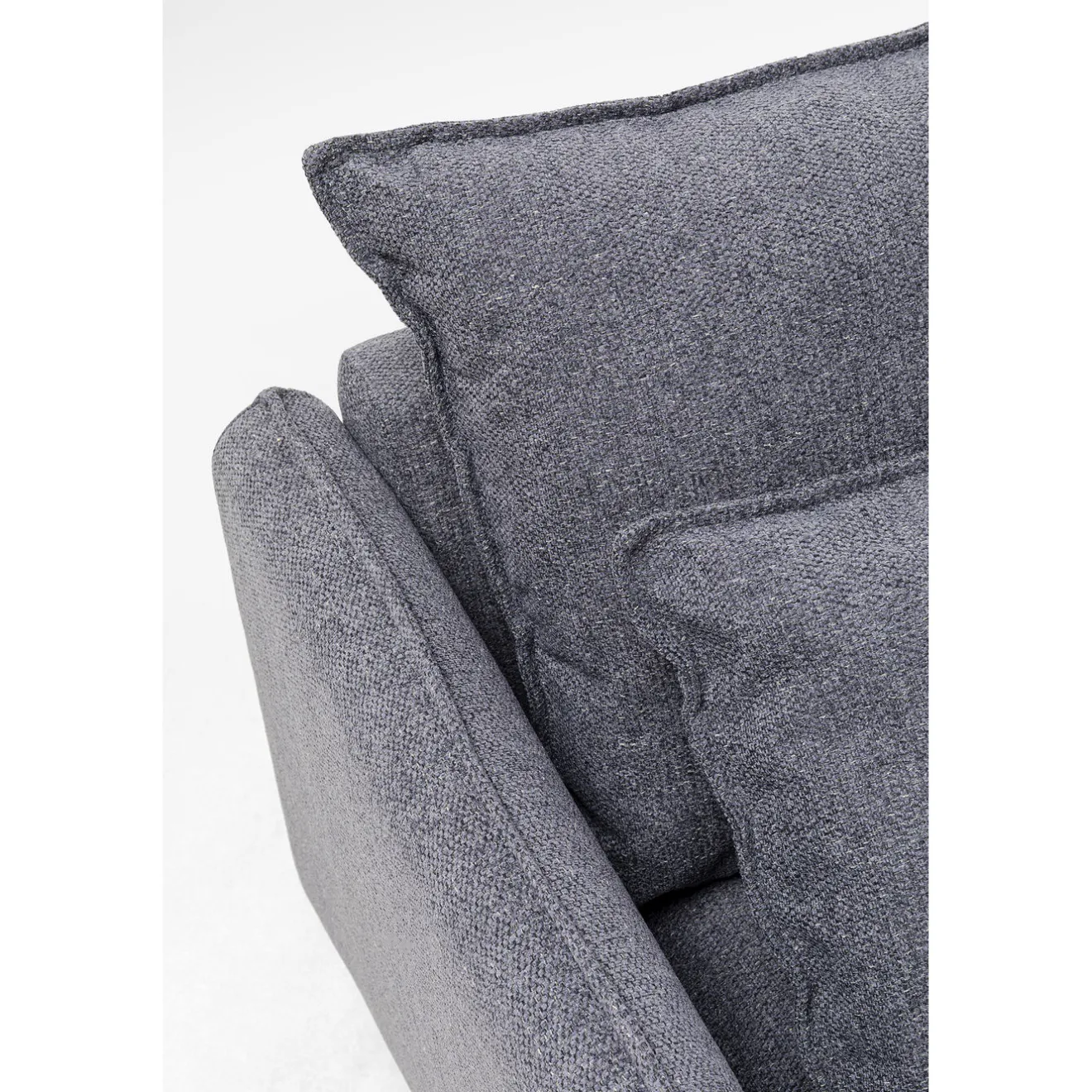 KARE Design Canapés D'Angle|Canapés D Angle Monza Droite Gris 296Cm