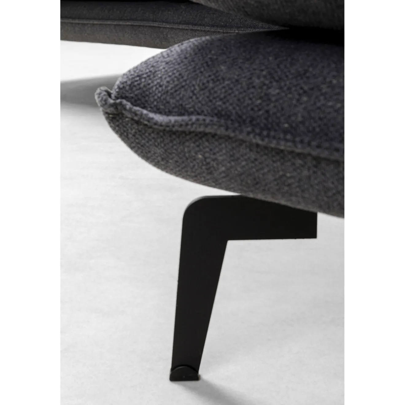 KARE Design Canapés D'Angle|Canapés D Angle Monza Droite Gris 296Cm