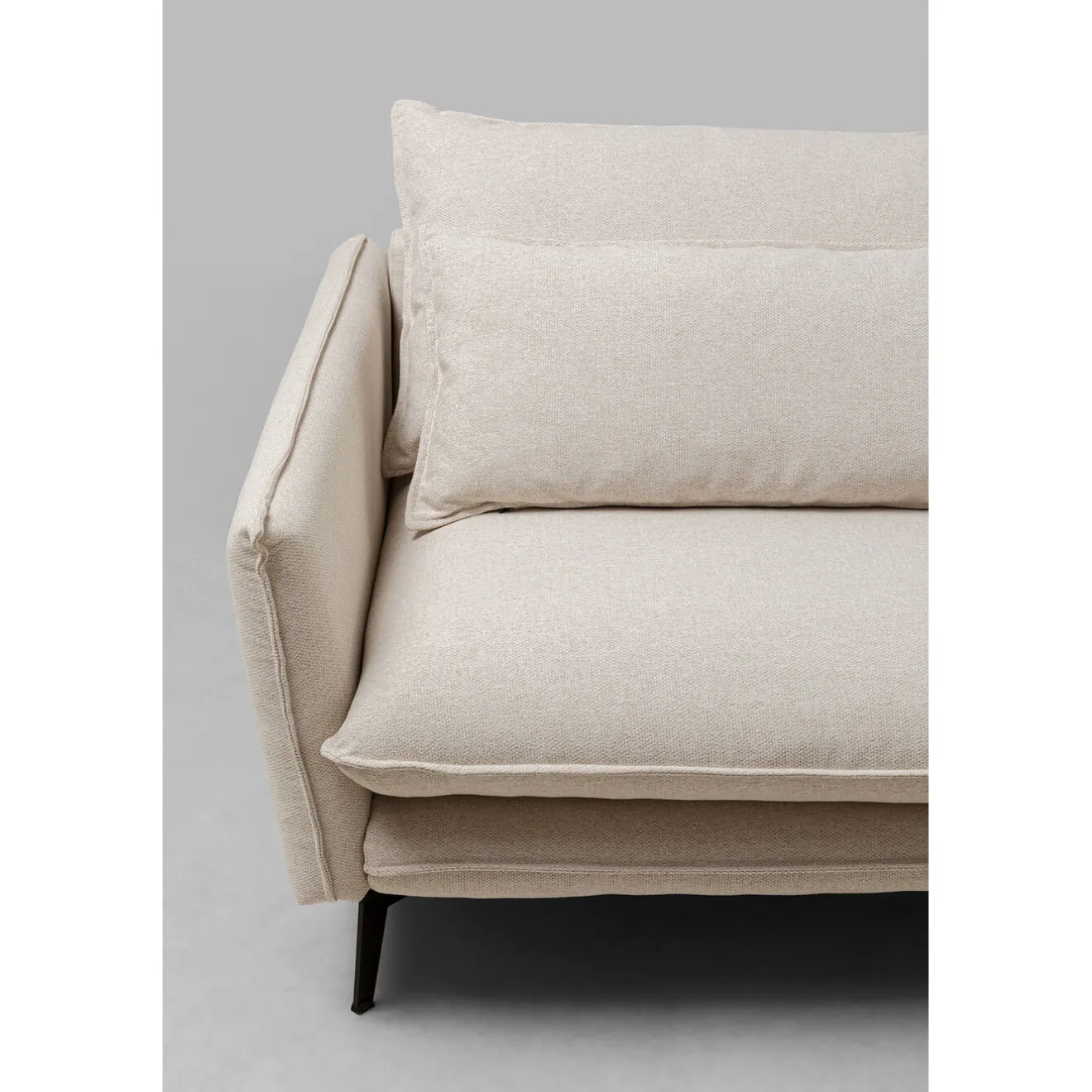 KARE Design Canapés D'Angle|Canapés D Angle Monza Droite Creme 296Cm