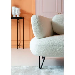 KARE Design Canapés D'Angle|Canapés D Angle Peppo Blanc